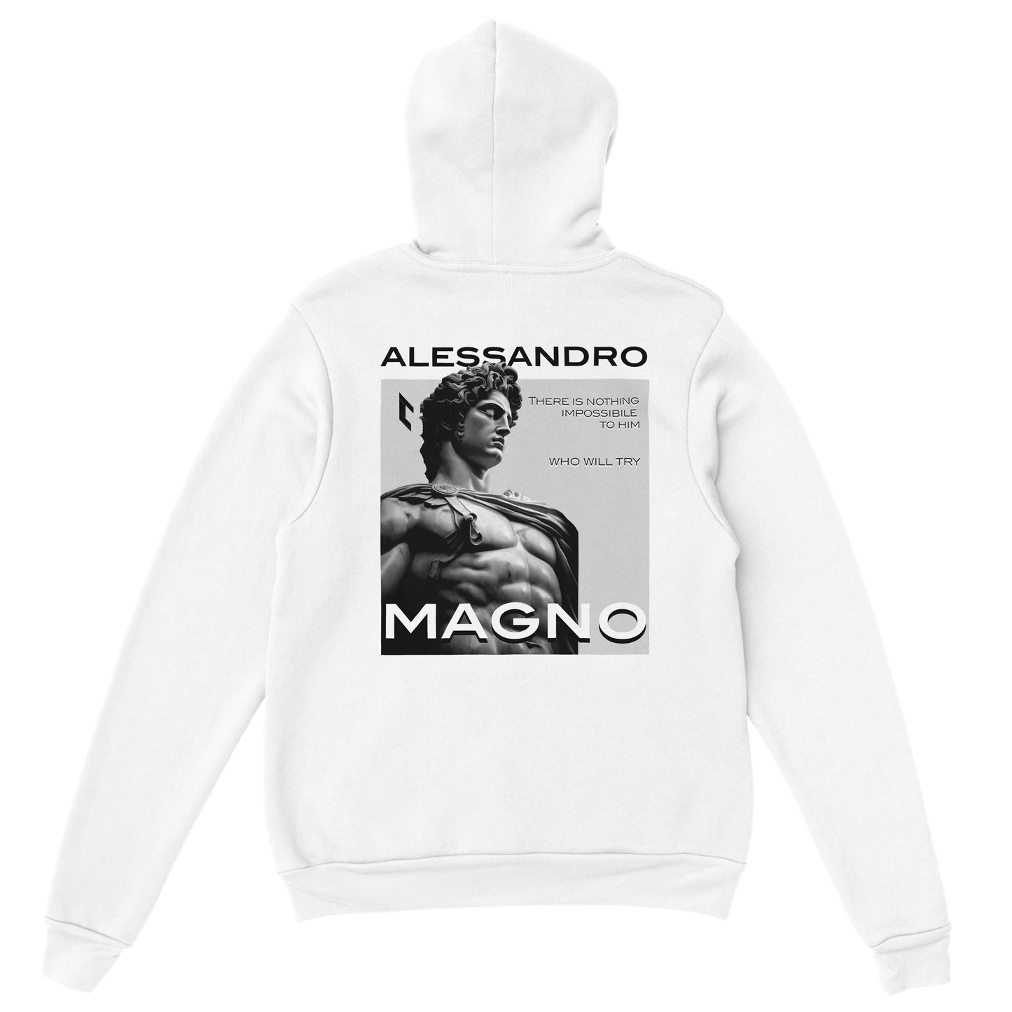 Alessandro Magno - Felpa con cappuccio unisex classic