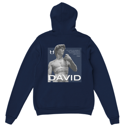 David - Felpa con cappuccio unisex classic