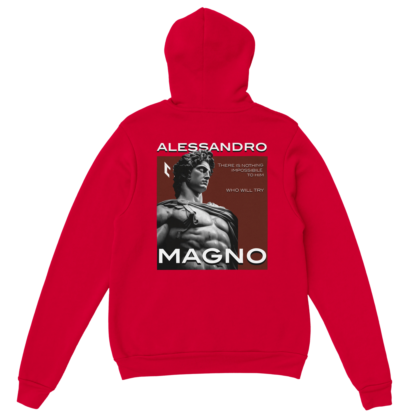 Alessandro Magno - Felpa con cappuccio unisex classic