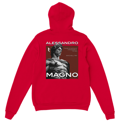 Alessandro Magno - Felpa con cappuccio unisex classic