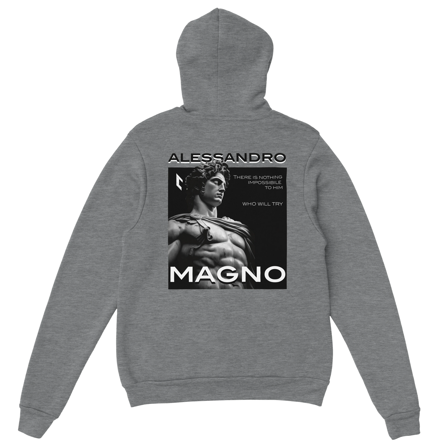 Alessandro Magno - Felpa con cappuccio unisex classic
