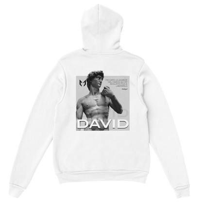 David - Felpa con cappuccio unisex classic