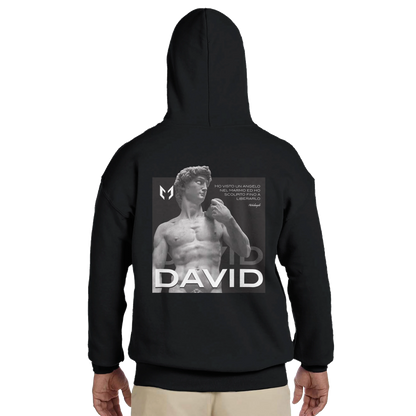 David - Felpa con cappuccio unisex classic