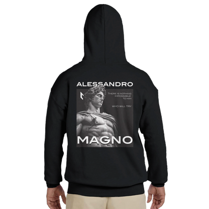 Alessandro Magno - Felpa con cappuccio unisex classic