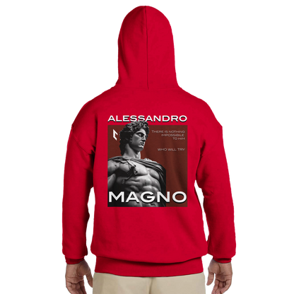 Alessandro Magno - Felpa con cappuccio unisex classic
