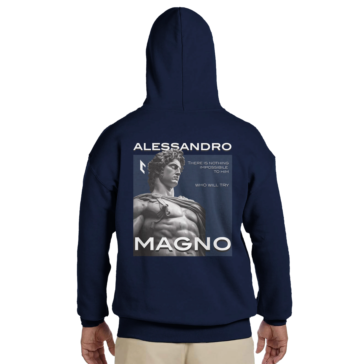 Alessandro Magno - Felpa con cappuccio unisex classic
