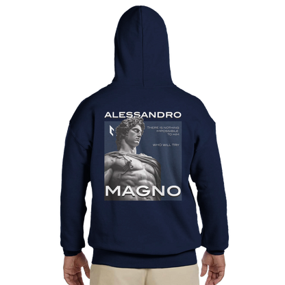 Alessandro Magno - Felpa con cappuccio unisex classic