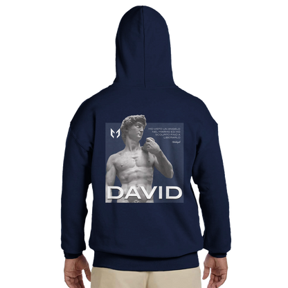 David - Felpa con cappuccio unisex classic