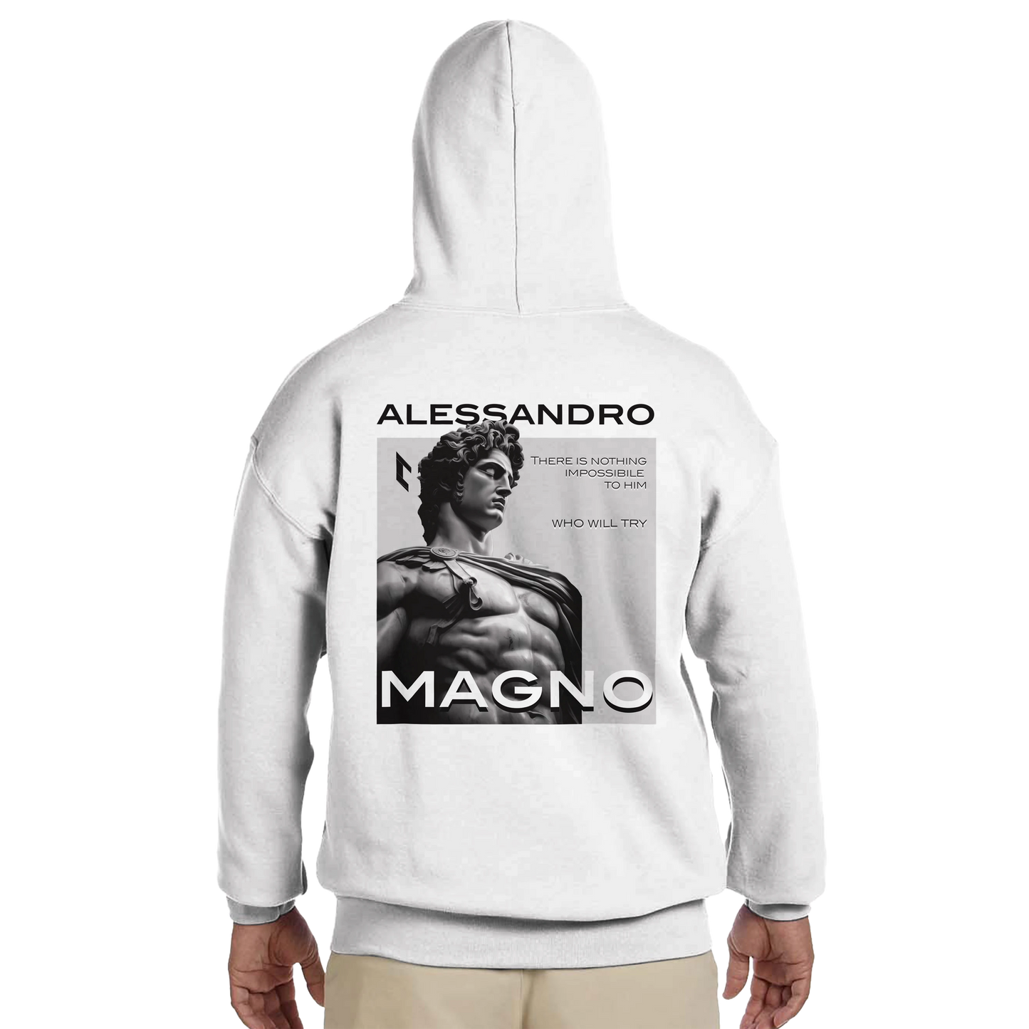 Alessandro Magno - Felpa con cappuccio unisex classic