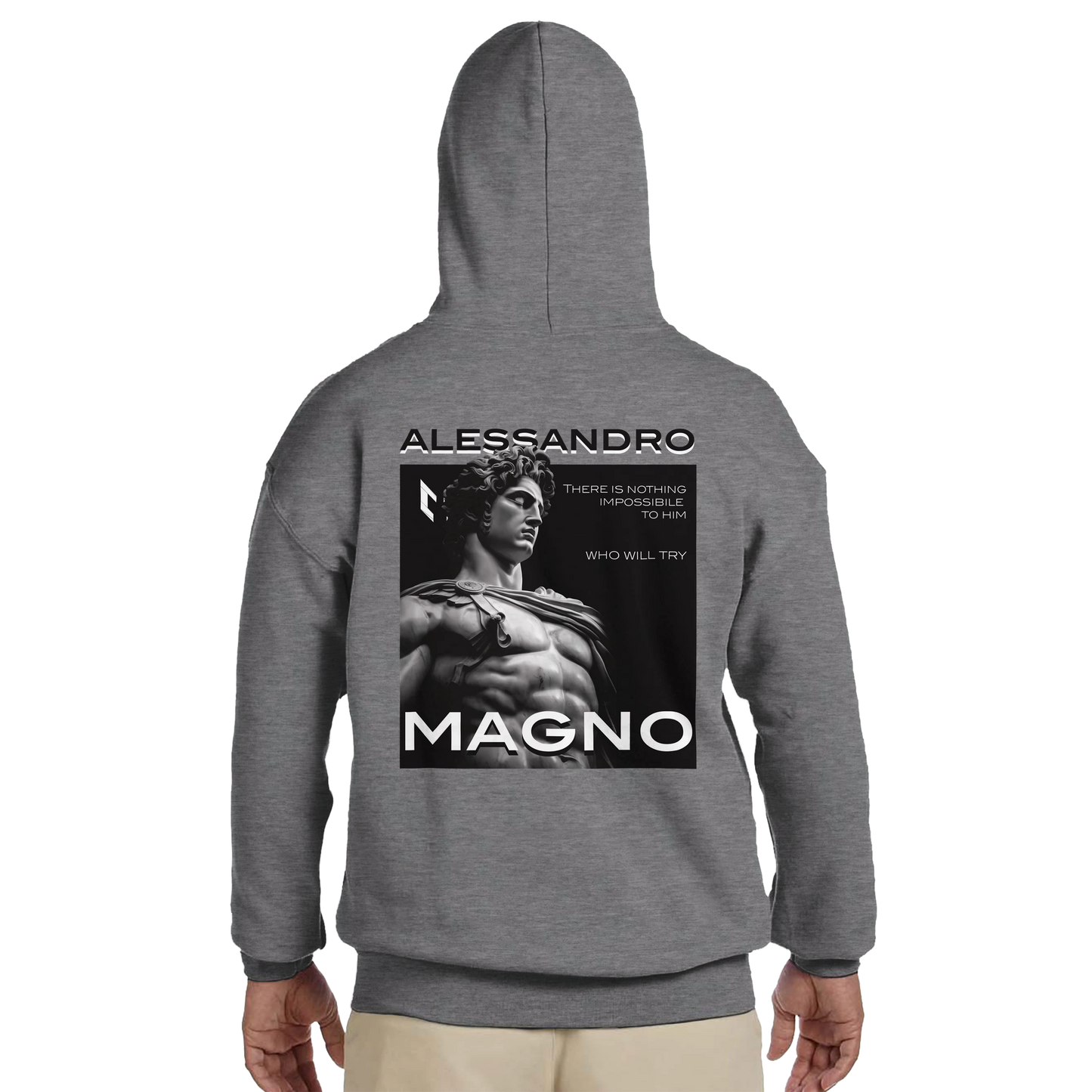 Alessandro Magno - Felpa con cappuccio unisex classic