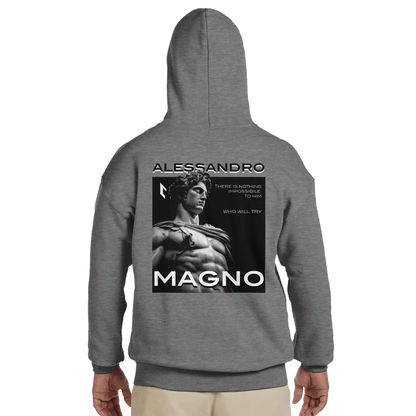 Alessandro Magno - Felpa con cappuccio unisex classic