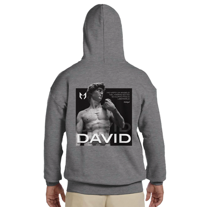 David - Felpa con cappuccio unisex classic